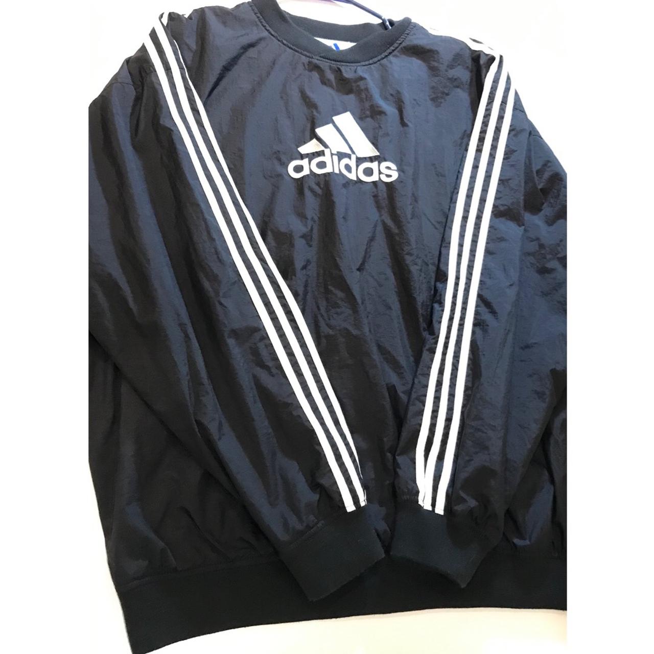 adidas windbreaker sweater