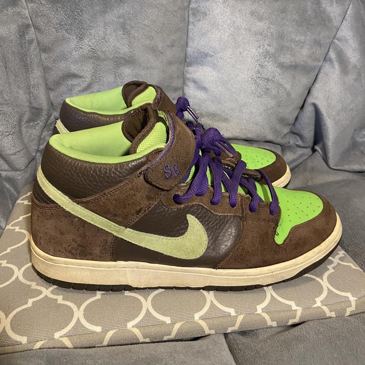 Nike Sb Dunk Donatello Nike NEW In Box SB Dunk Mid Donatello Neon