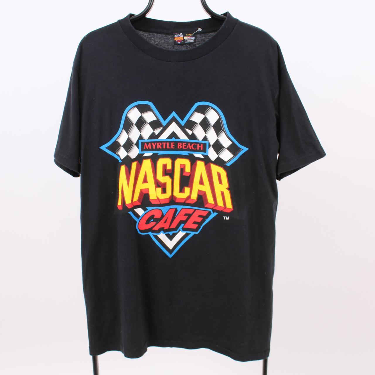 Mens Nascar Cafe Myrtle Beach T-Shirt Pit to Pit:... - Depop