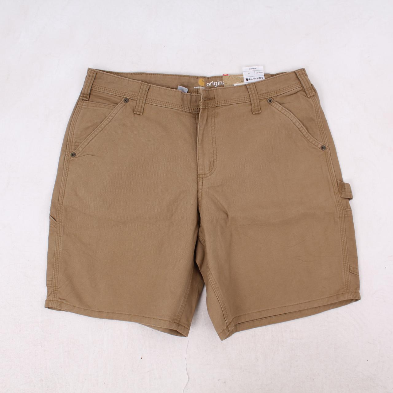 Carhartt Women's Tan Shorts Depop