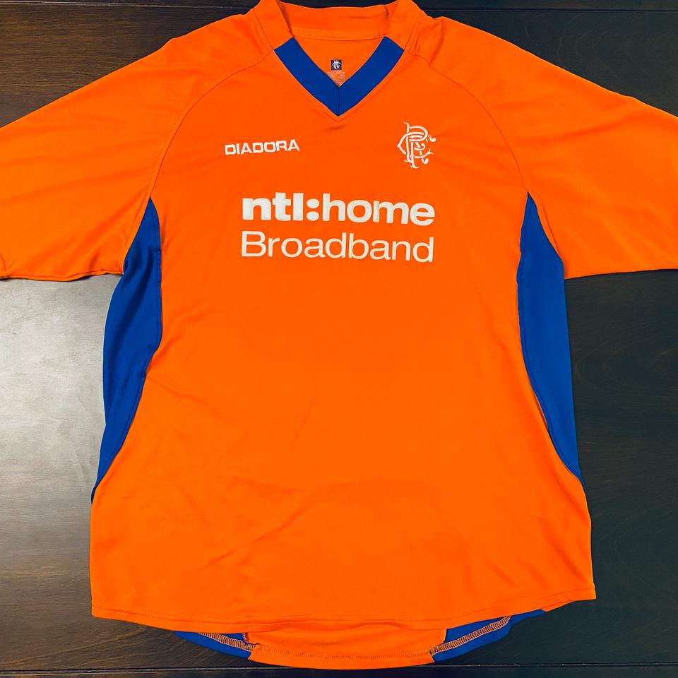 orange ntl rangers top