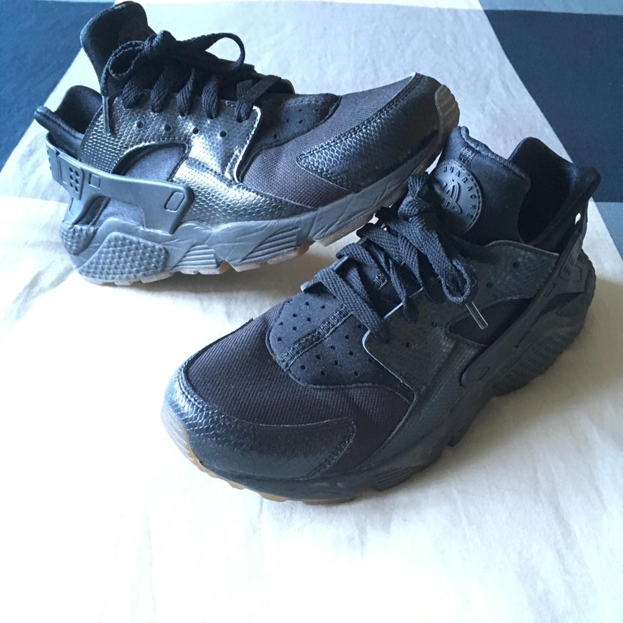 Huarache snakeskin outlet black