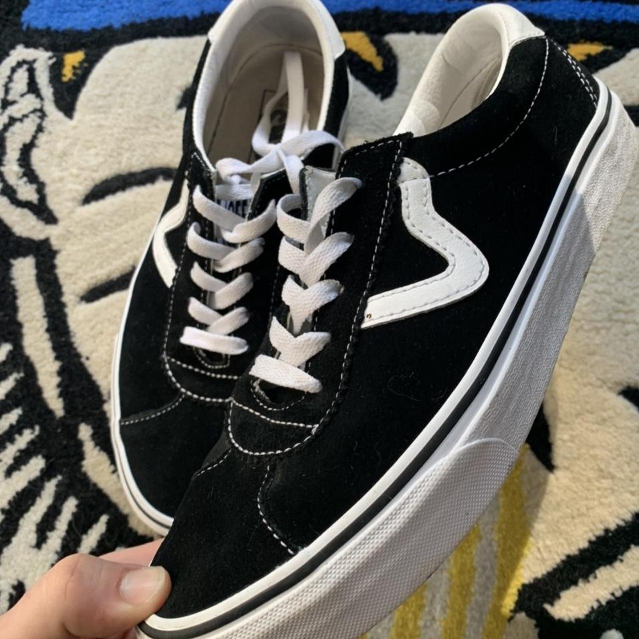 black vans size 8 mens