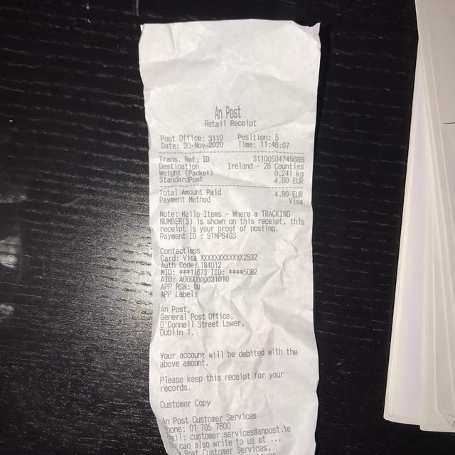 off white hoodie receipt