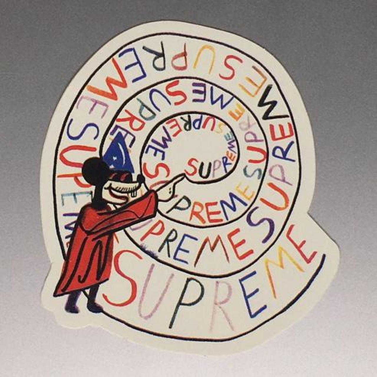 Supreme SS17 Joe Roberts Swirl Sticker 