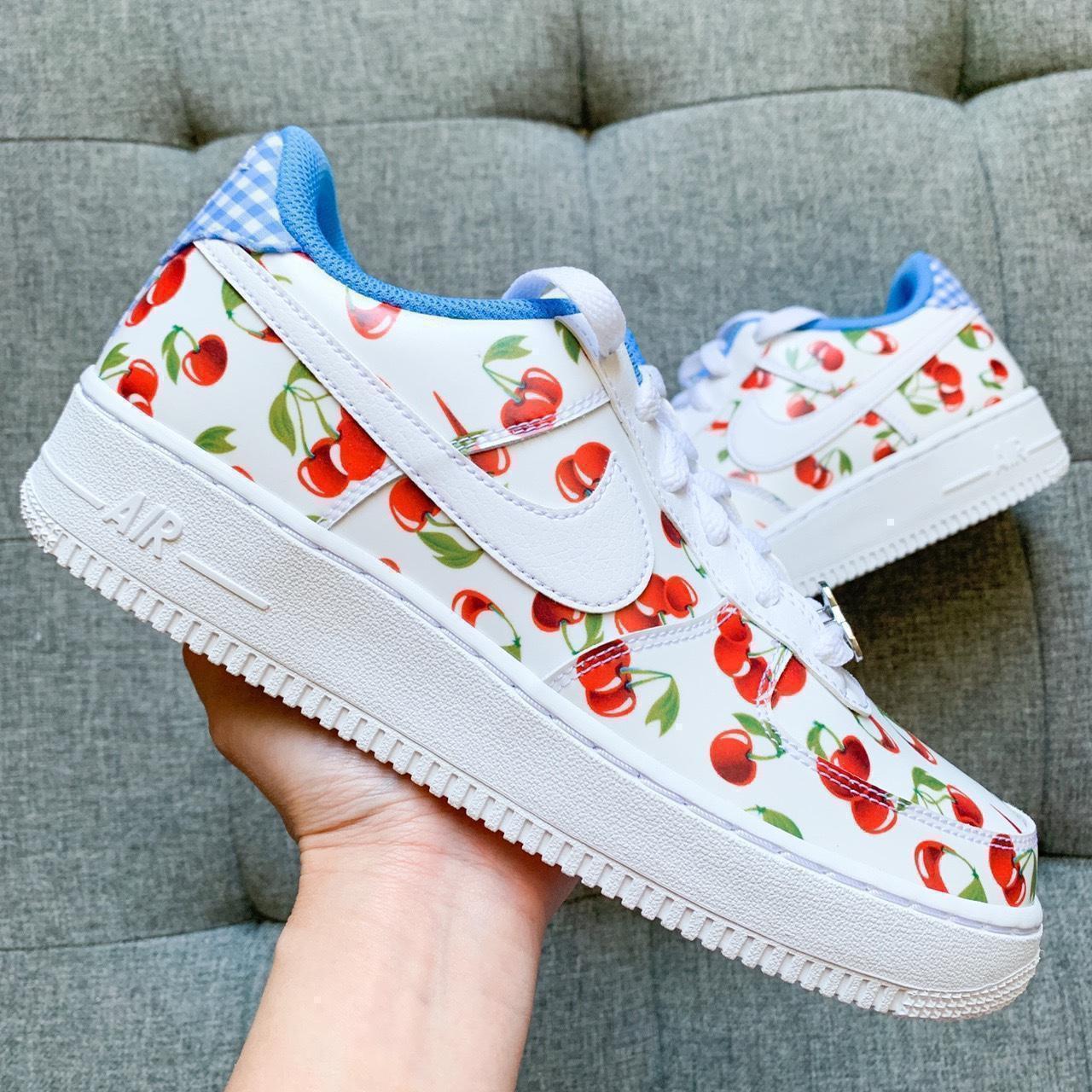 nike air force one cherry