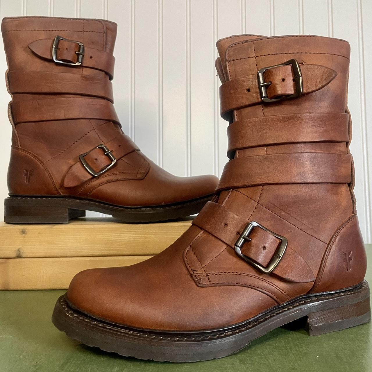 frye veronica tanker boots