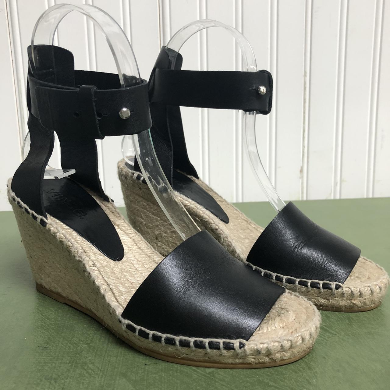 Vince on sale leather espadrilles