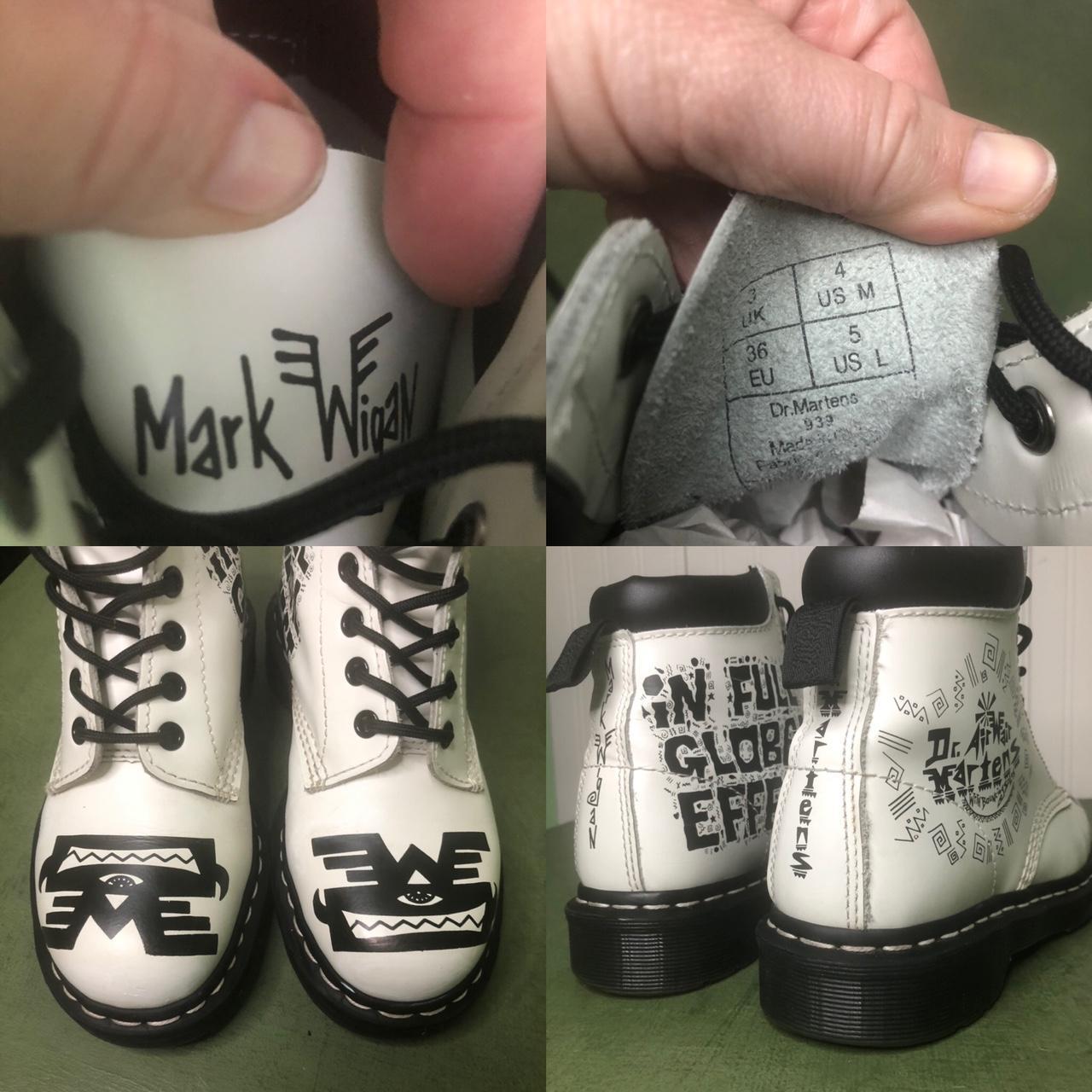 Dr Martens limited edition collab with Mark Wigan,
