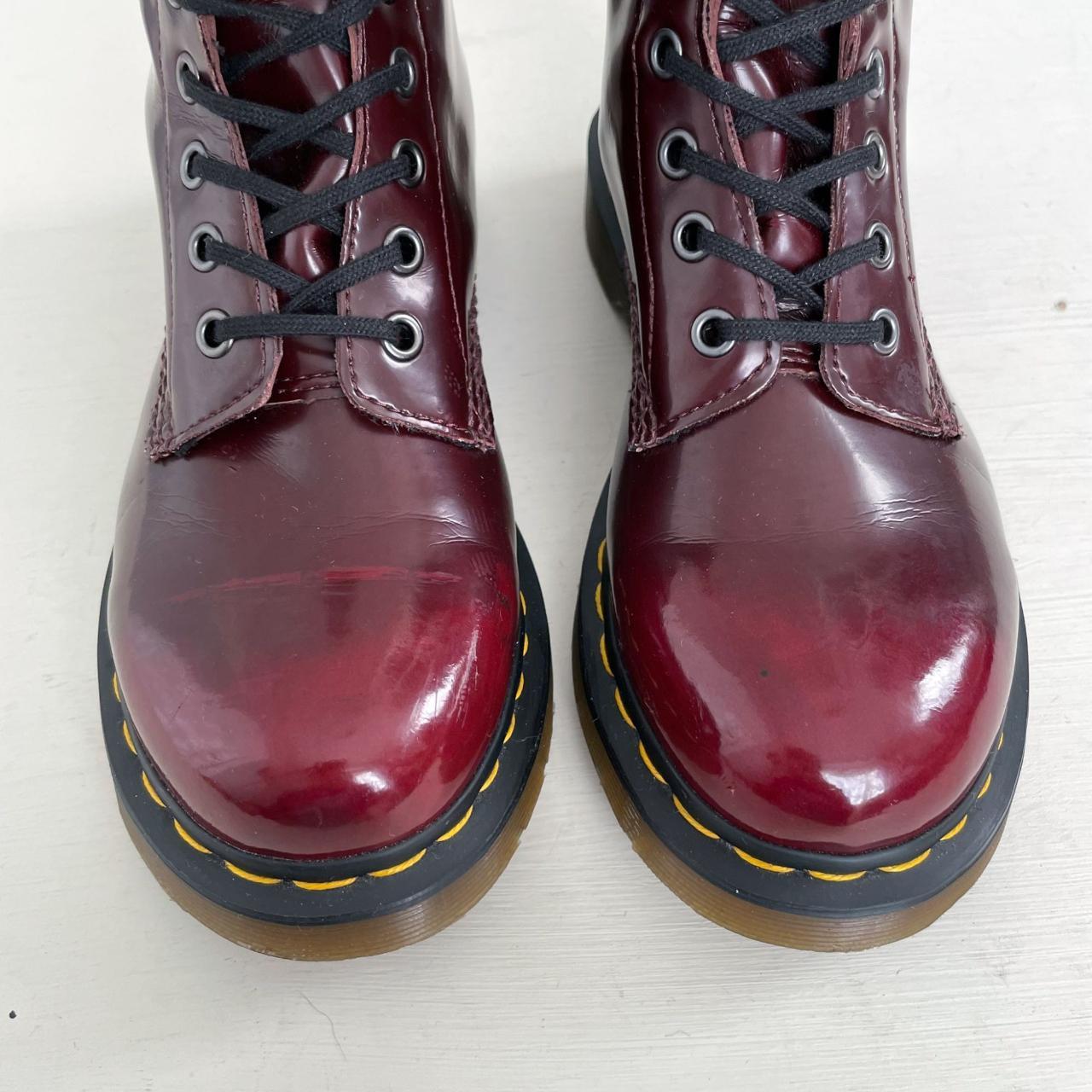 Cherry Red Doc Dr Martens Vegan 1460 Black De Segunda Mano Por 120