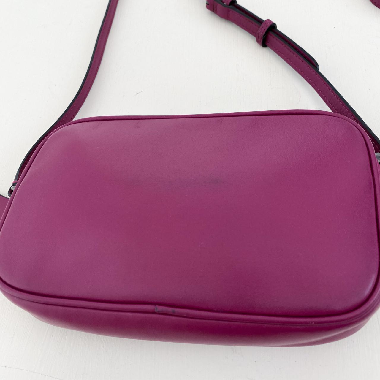 Coach x PacMan crossbody bag Maroon/purple leather... Depop