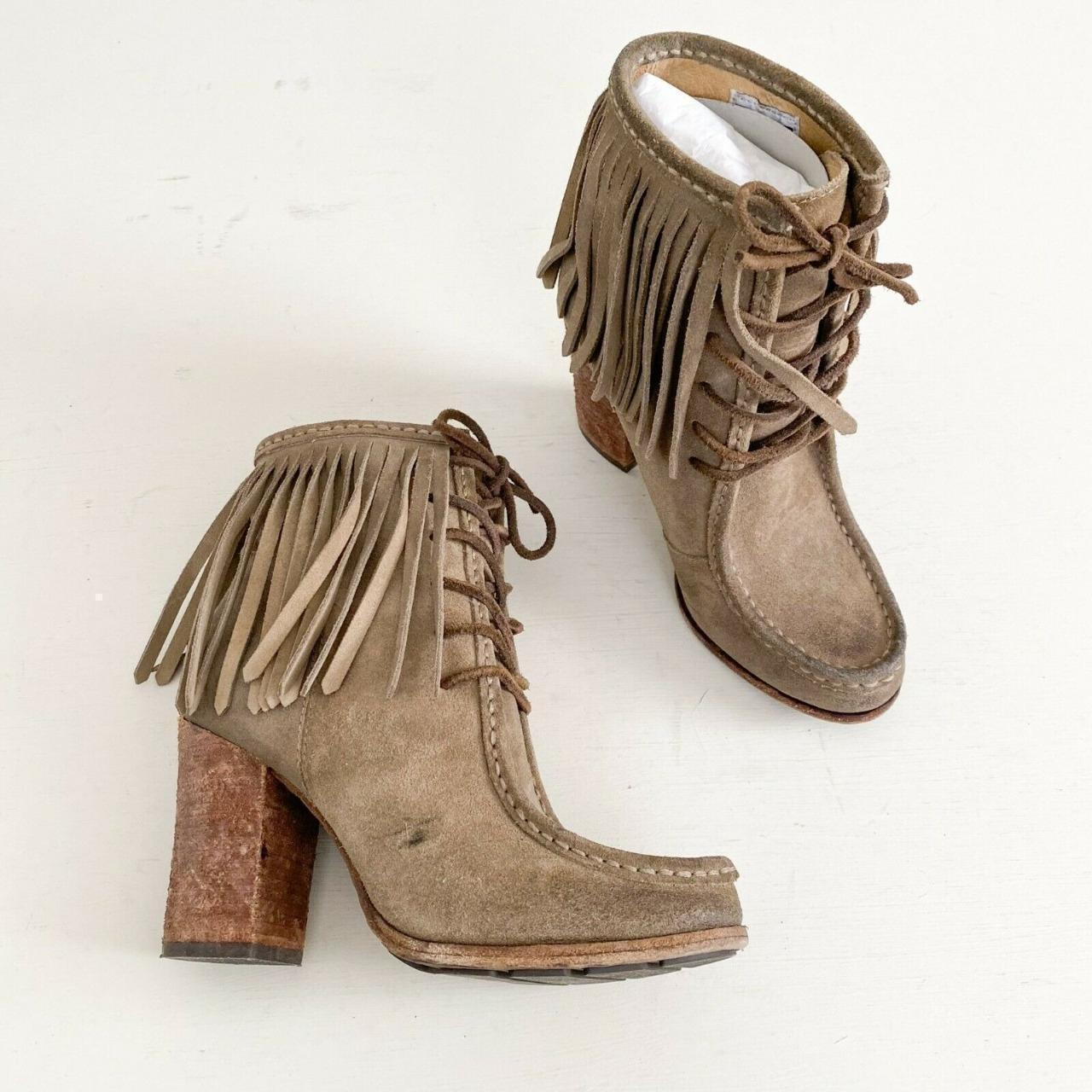 frye parker fringe boots