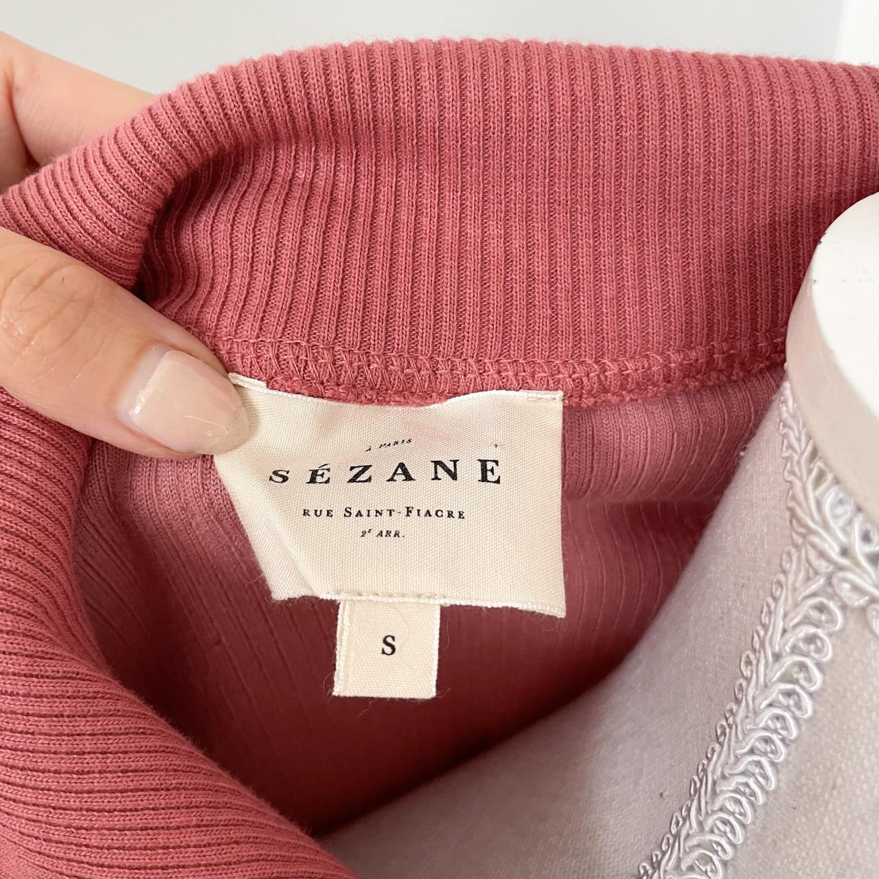 Sézane Women's Pink Sweatshirt (4)