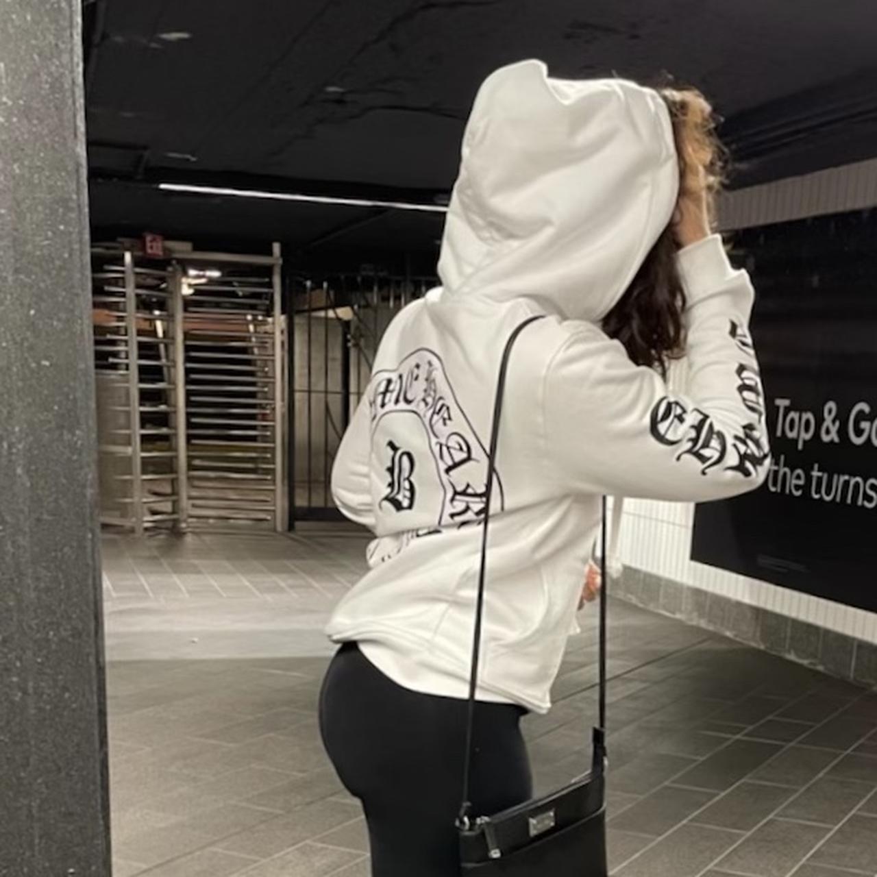 Chrome hearts bella hadid hoodie hotsell