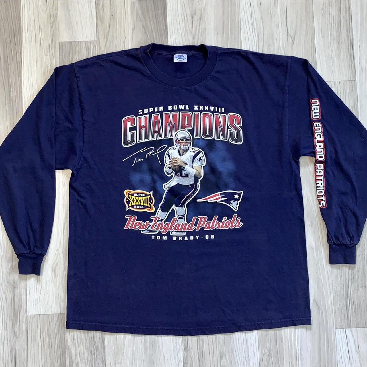 2004 New England Patriots 3x Super Bowl Champions - Depop