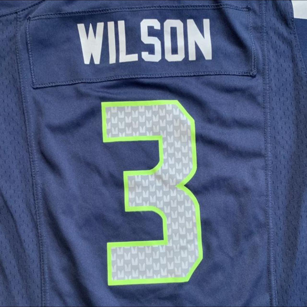 Nike Russell Wilson Seattle Seahawks Jersey. Youth - Depop