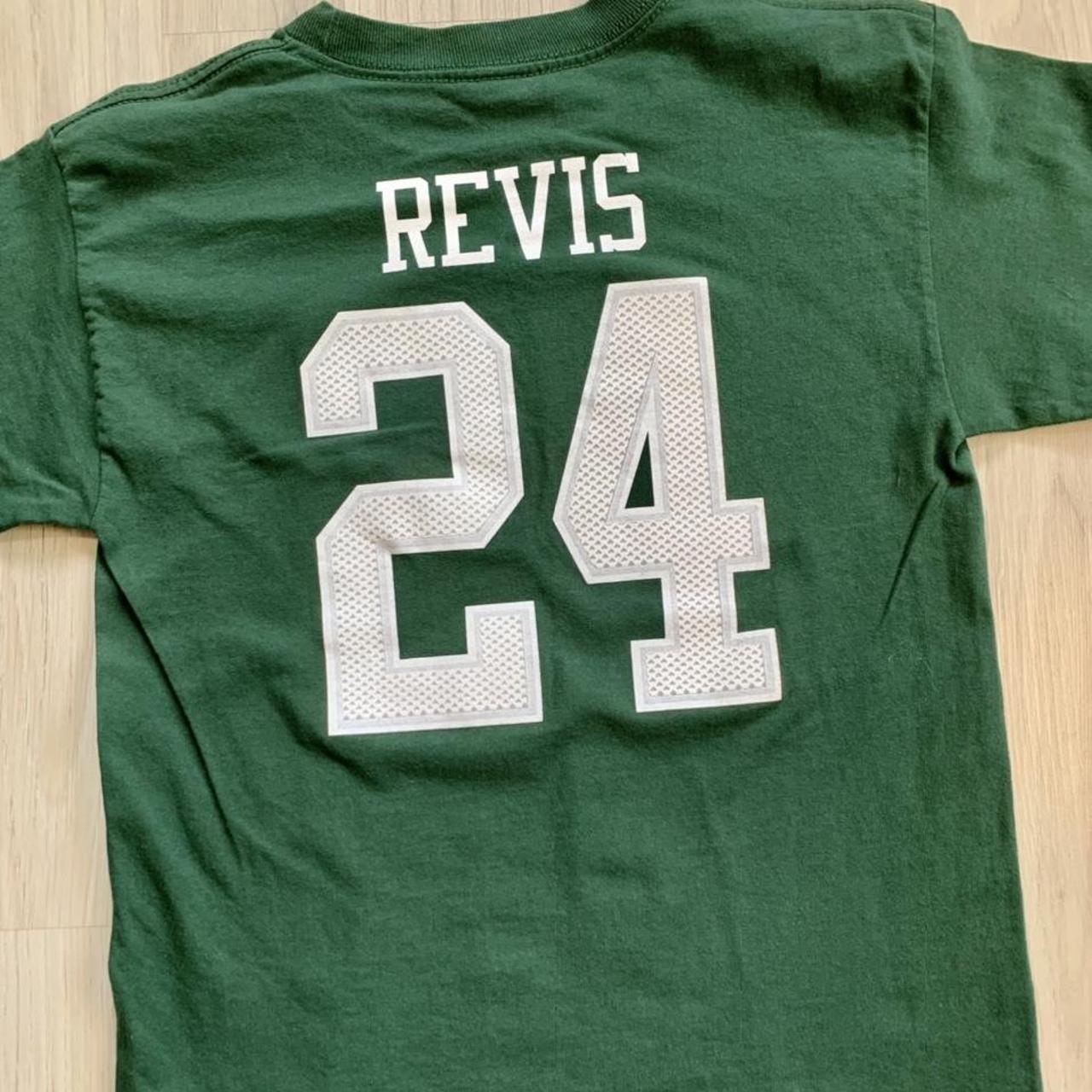 Youth Reebok NFL New York Jets Darrelle Revis Football Jersey #24