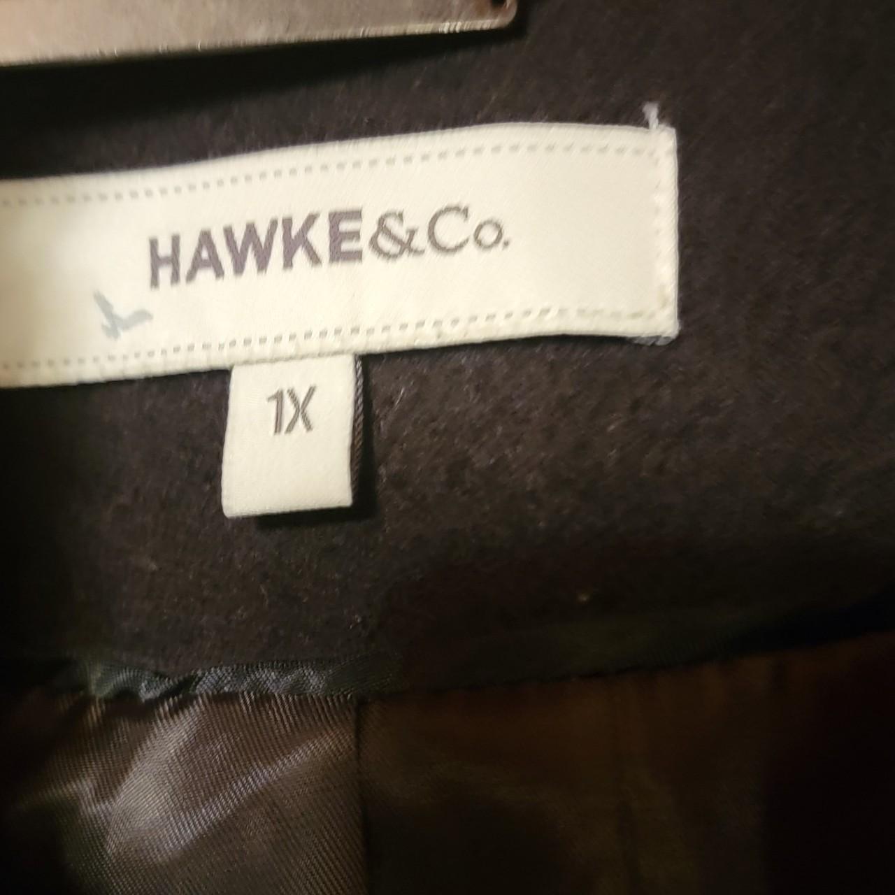 Hawke & Co. Women's Brown and Grey Coat (2)