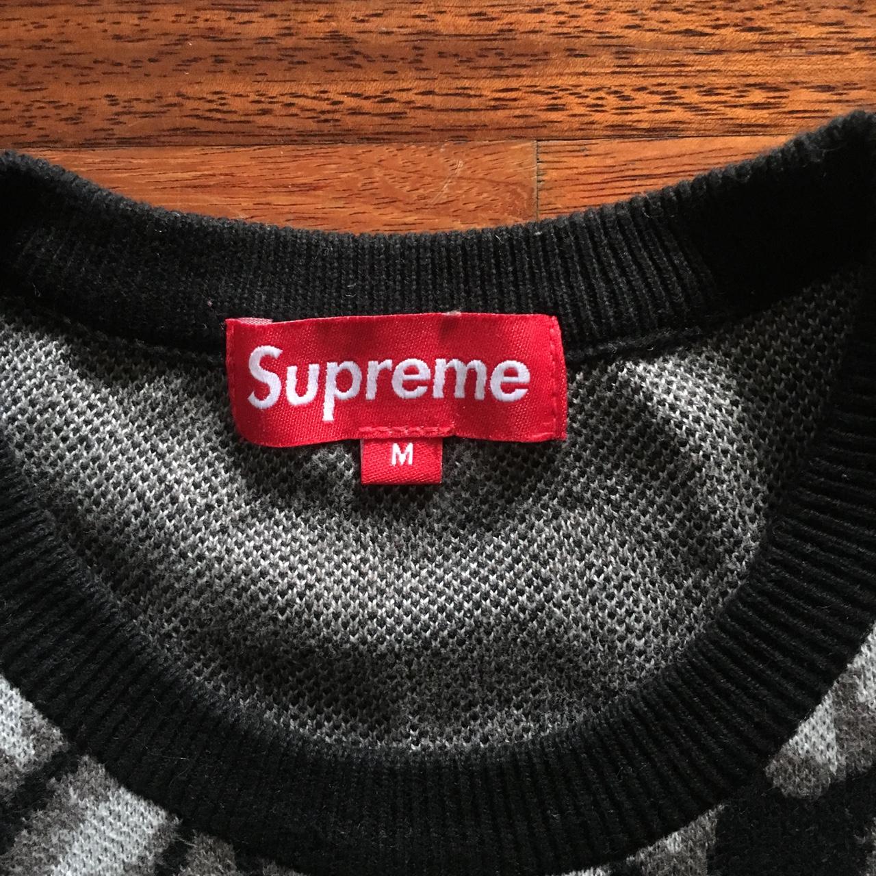 Supreme hot sale roses sweater