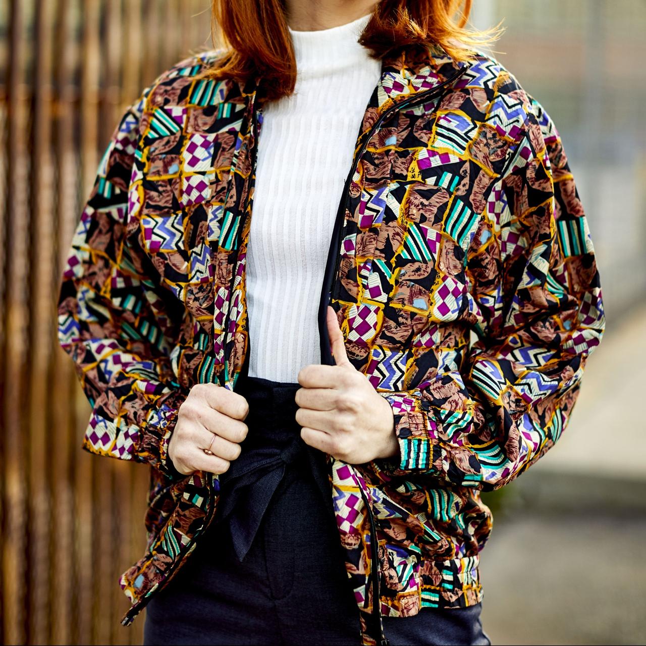 Funky shop bomber jacket