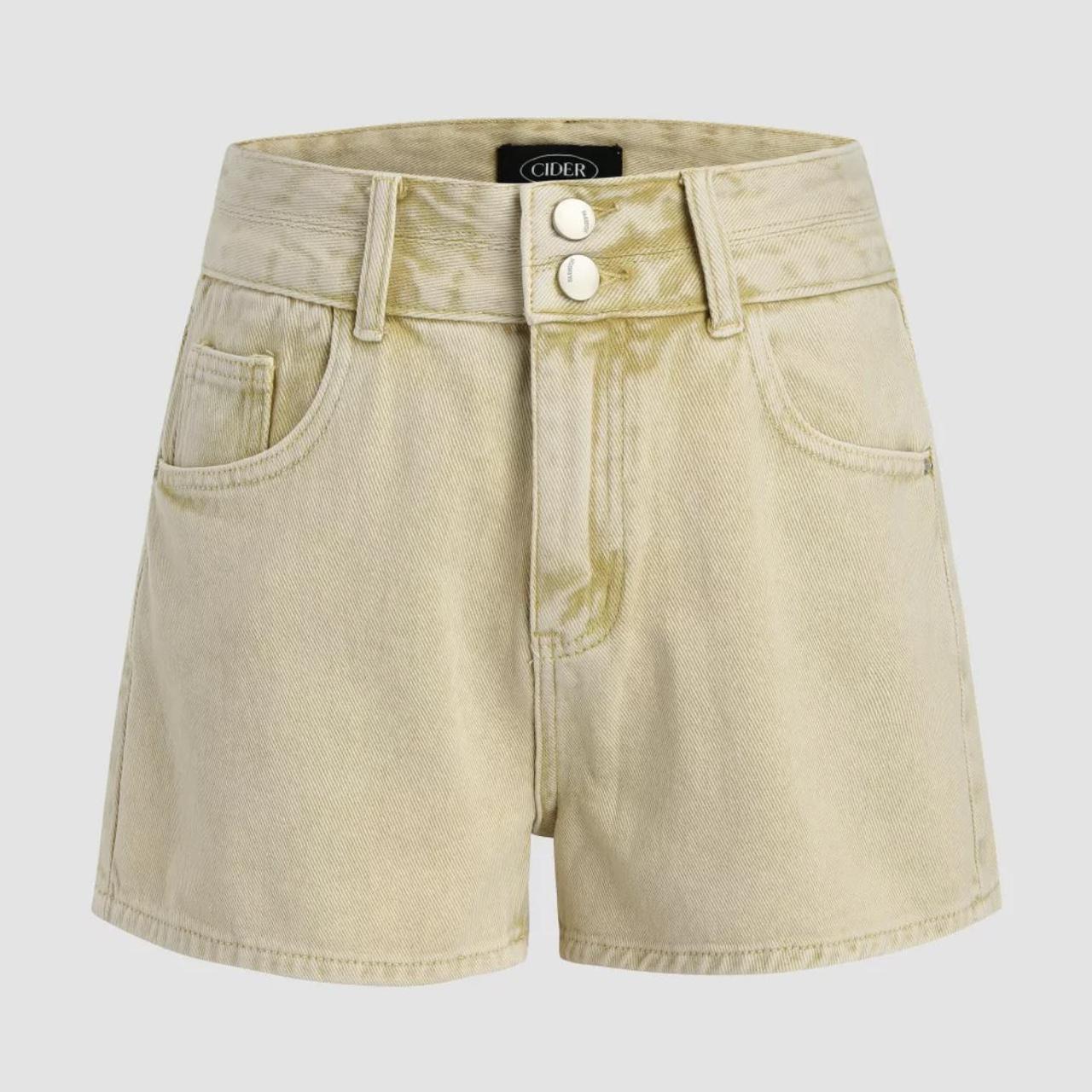 NWT CIDER DENIM SHORTS retails for 26 only worn... Depop