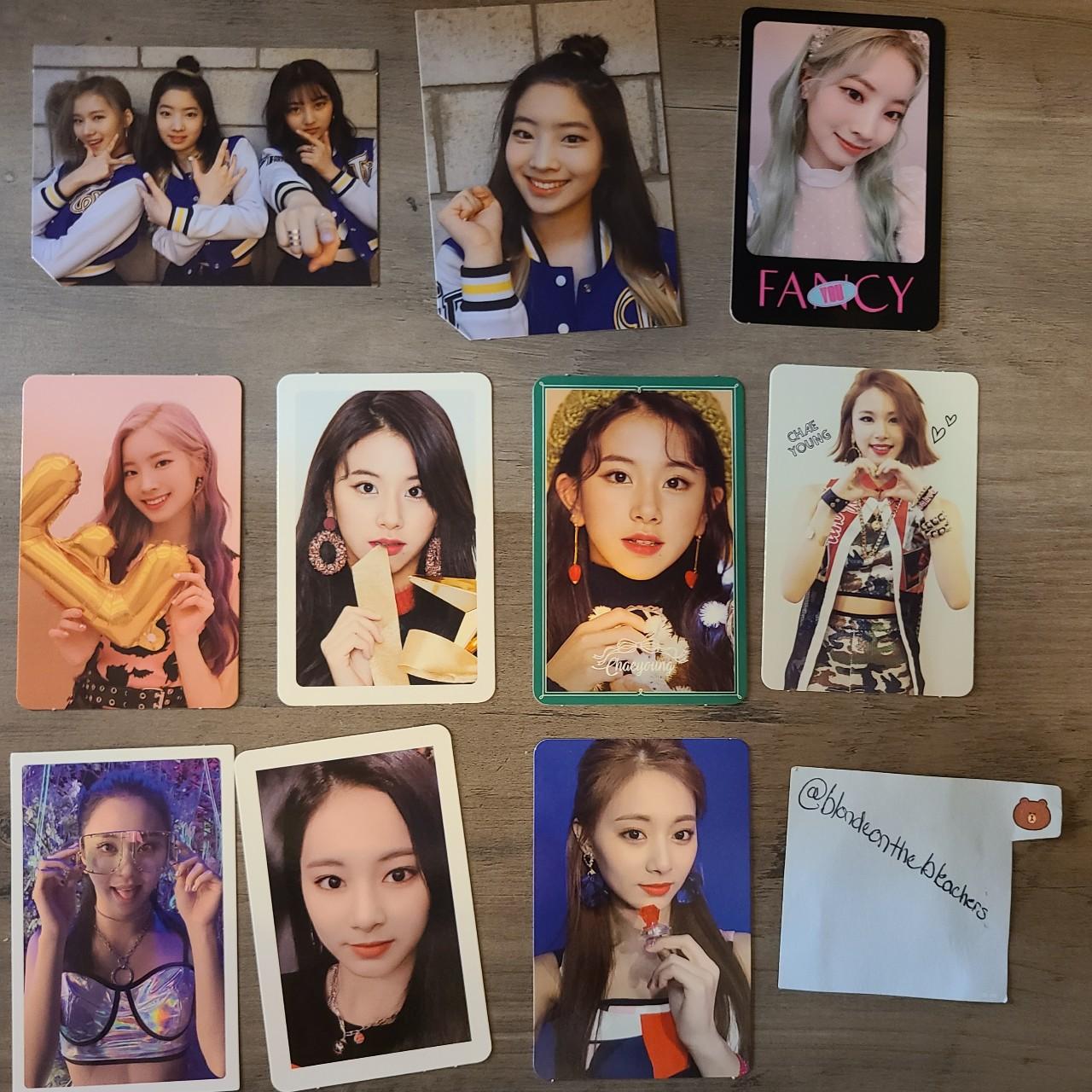 TWICE PHOTOCARDS WTS - $5 - INCLUDES STAMPED... - Depop