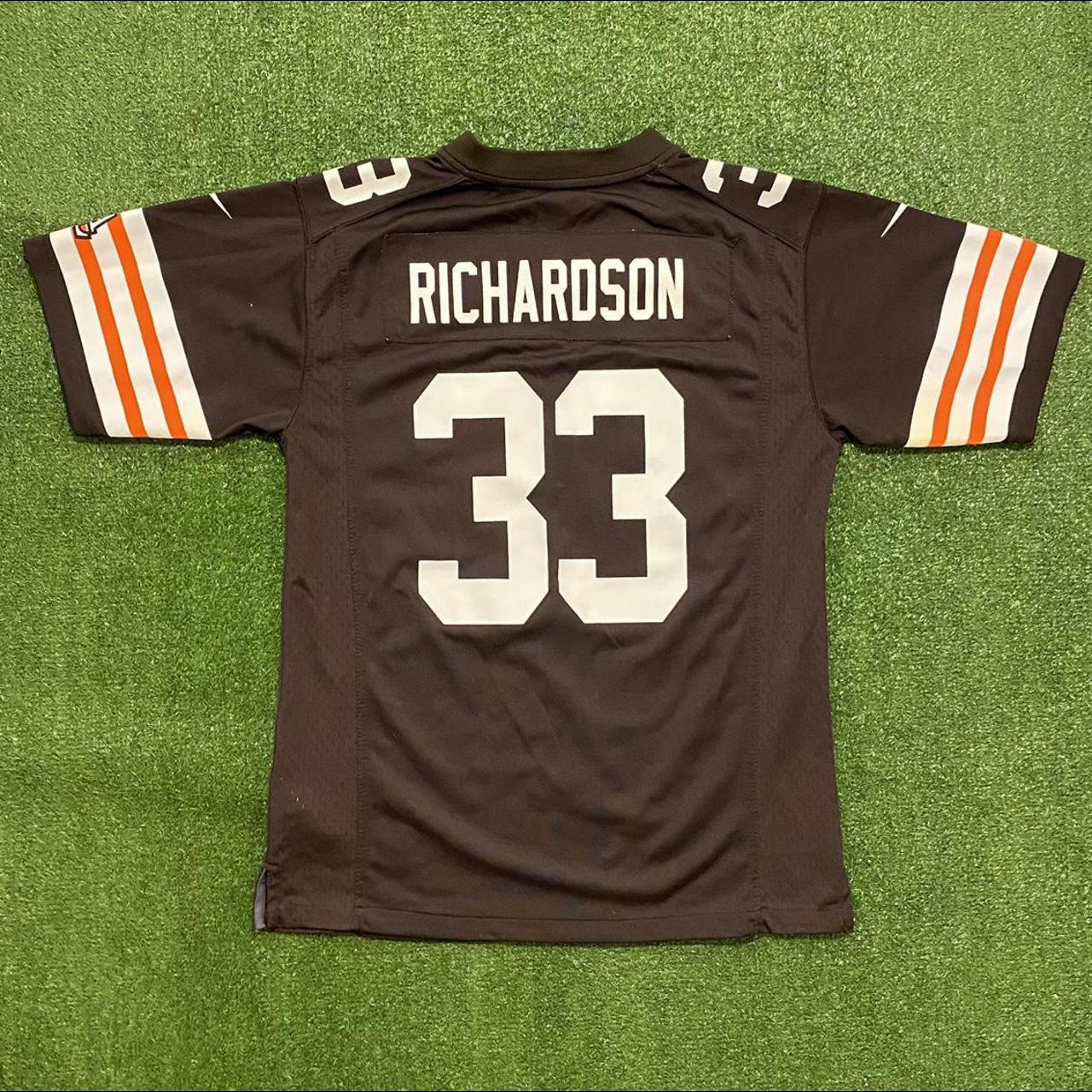 Cleveland Browns football jersey Onfield 33 Richardson