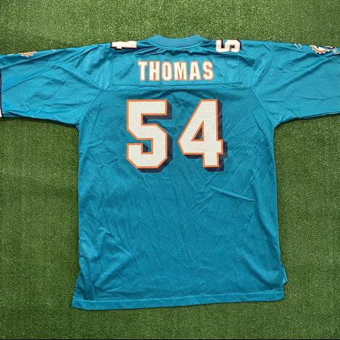 Miami Dolphins Zach Thomas jersey orange reebok NFL - Depop