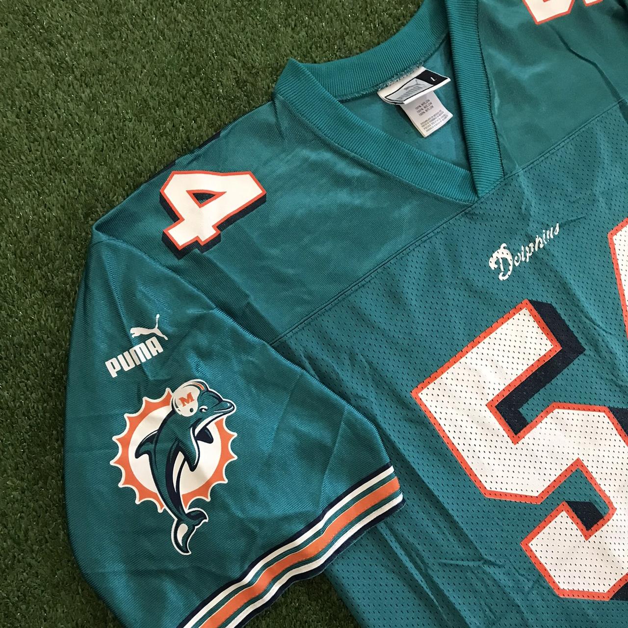 Vintage Zach Thomas #54 Miami Dolphins Puma NFL