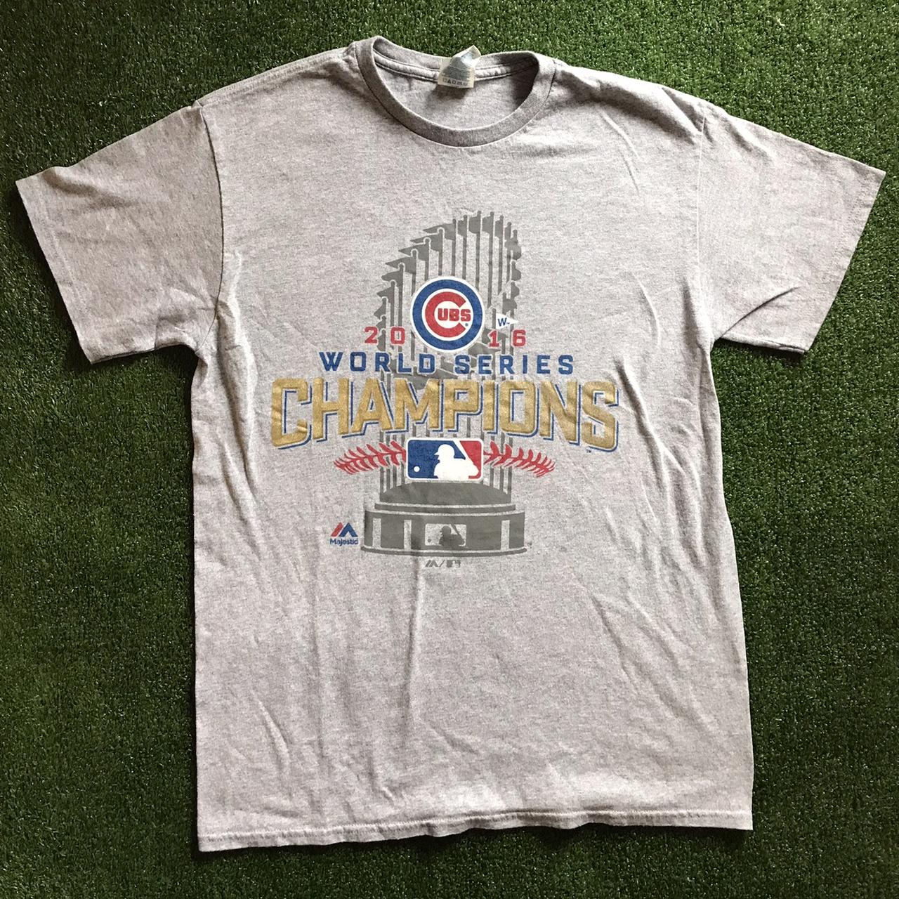 Chicago Cubs 2016 World Series Champions Graphic - Depop