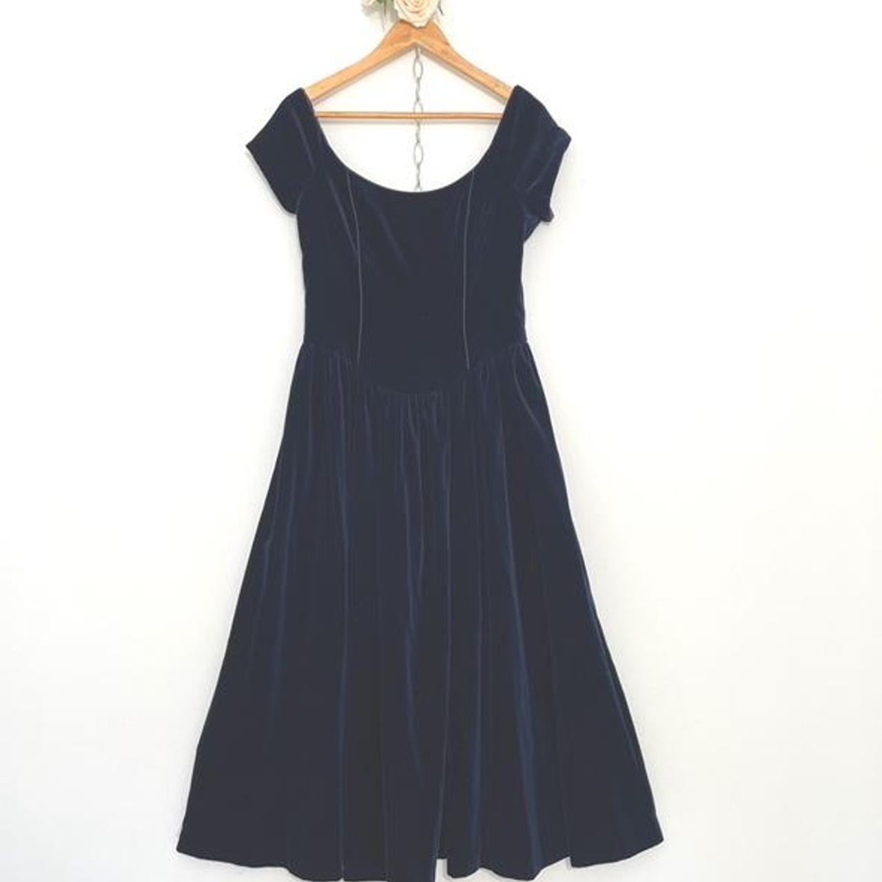 Women's Navy Dress | Depop