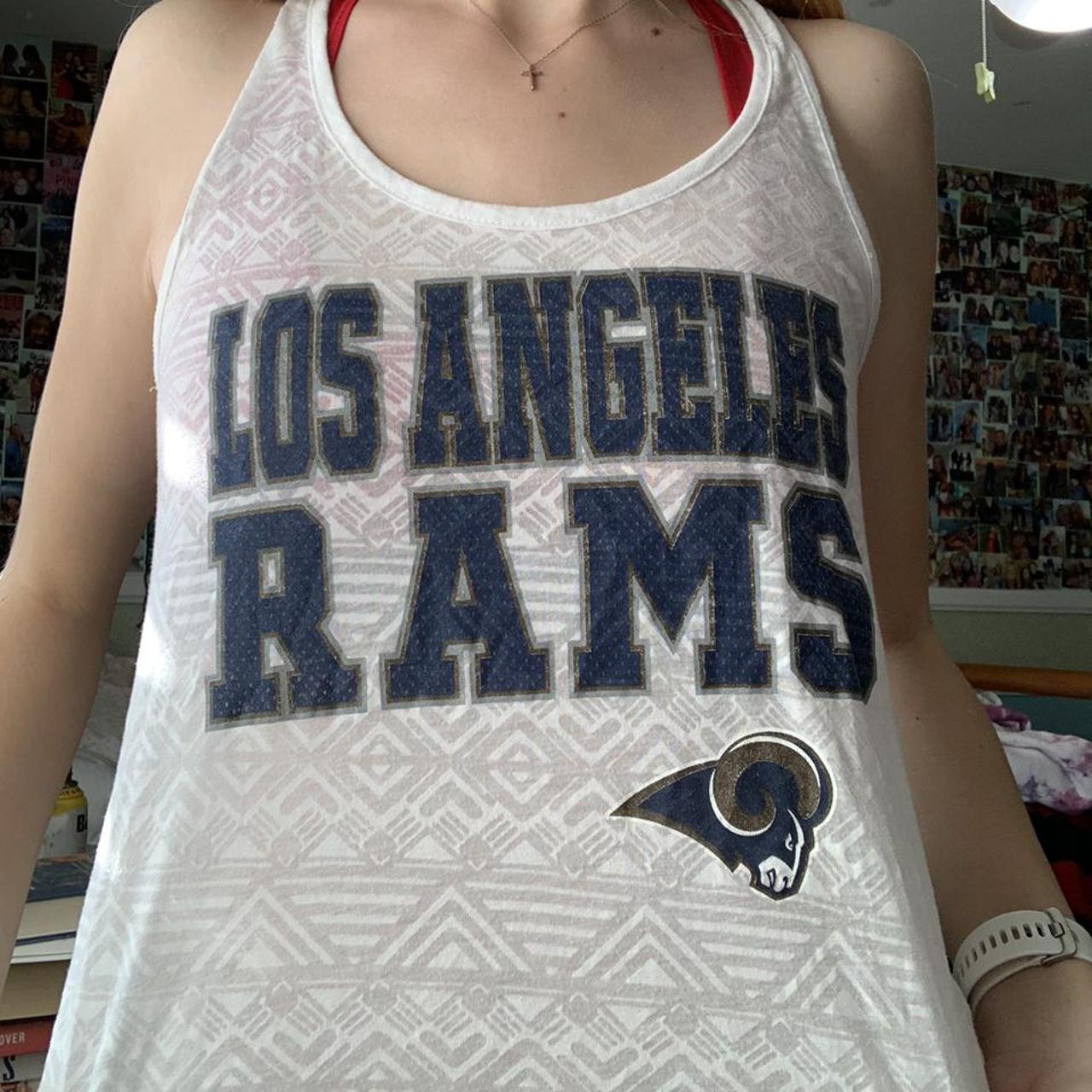 NFL Women's Team Apparel Los Angeles Ram's Baseball - Depop