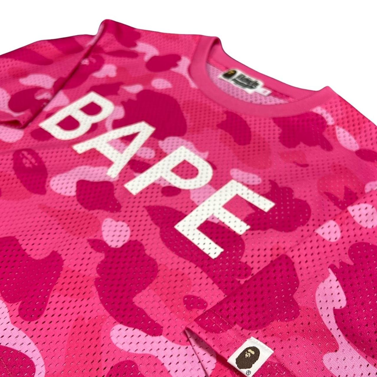 トップス BAPE TOP MIT ABC PINK CAMO S BAPE Pink ABC Camo Tee Mens M Tee Chopped Cropped Y2K A