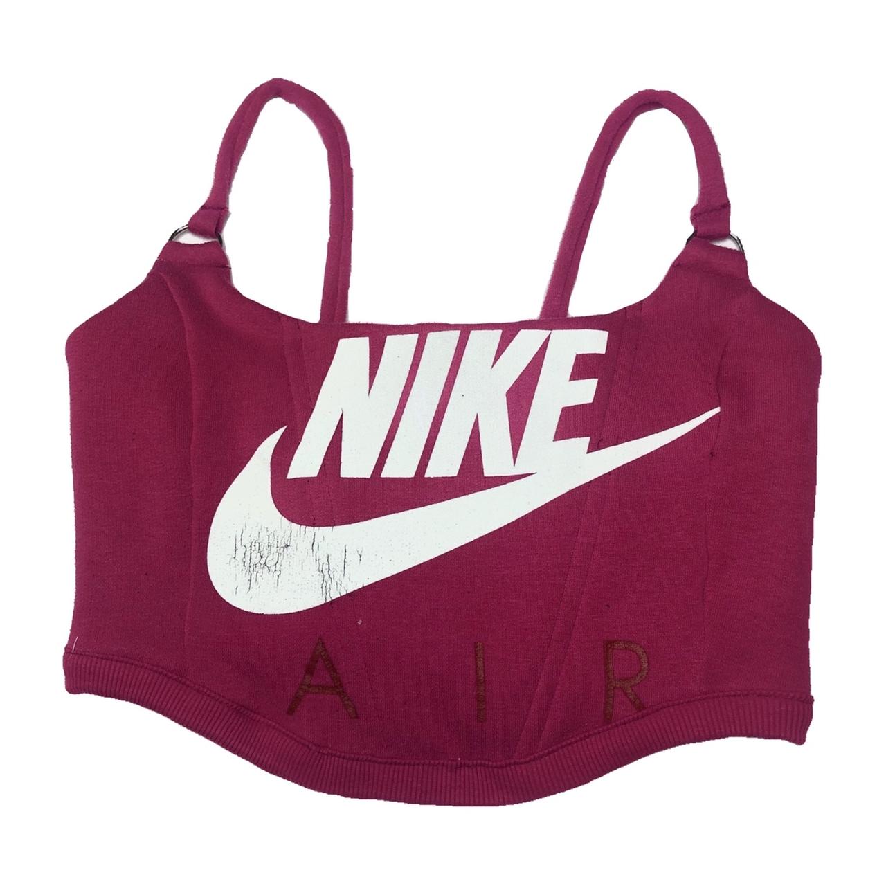 pink nike corset