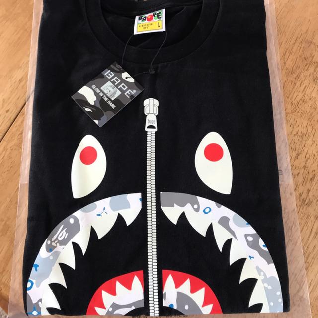 glow in the dark bape shirt