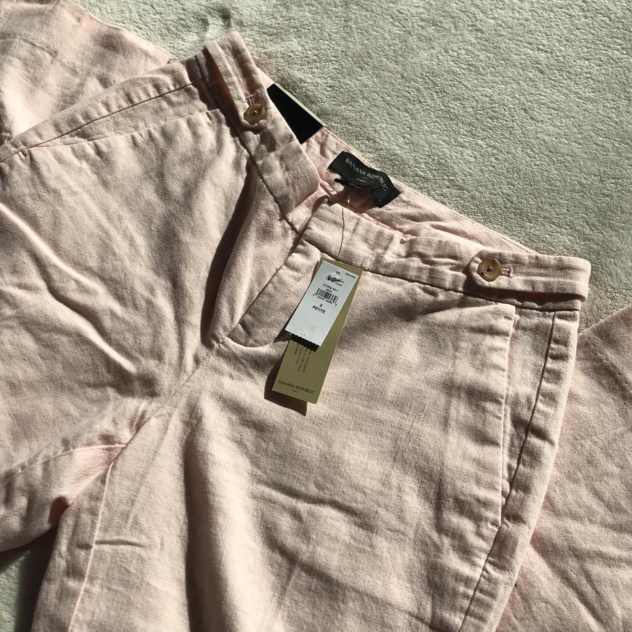 Baby Pink / Peach “Avery” Pants by Banana Republic - Depop