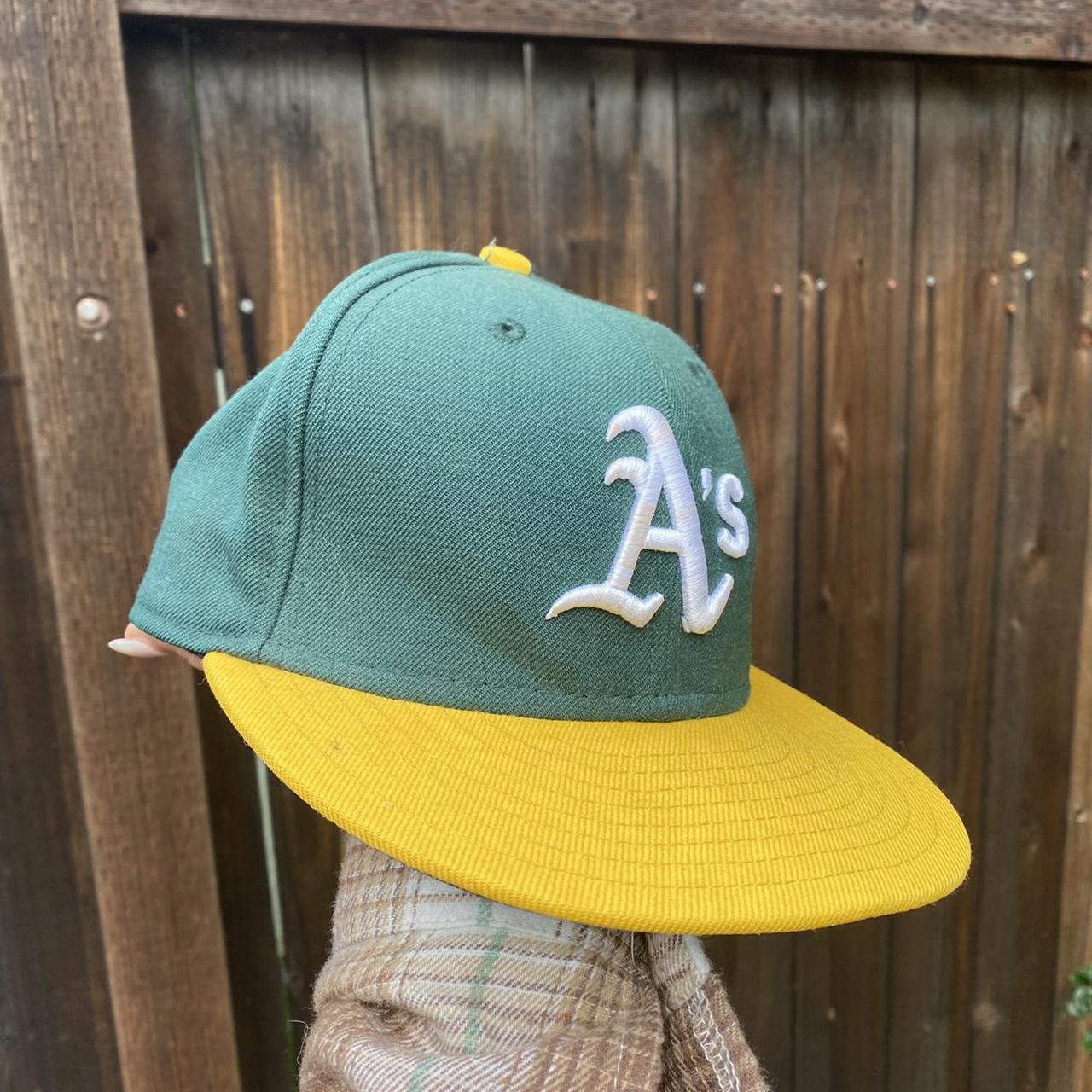 Oakland Athletics Youth Fitted Hat! For my babes wit... Depop