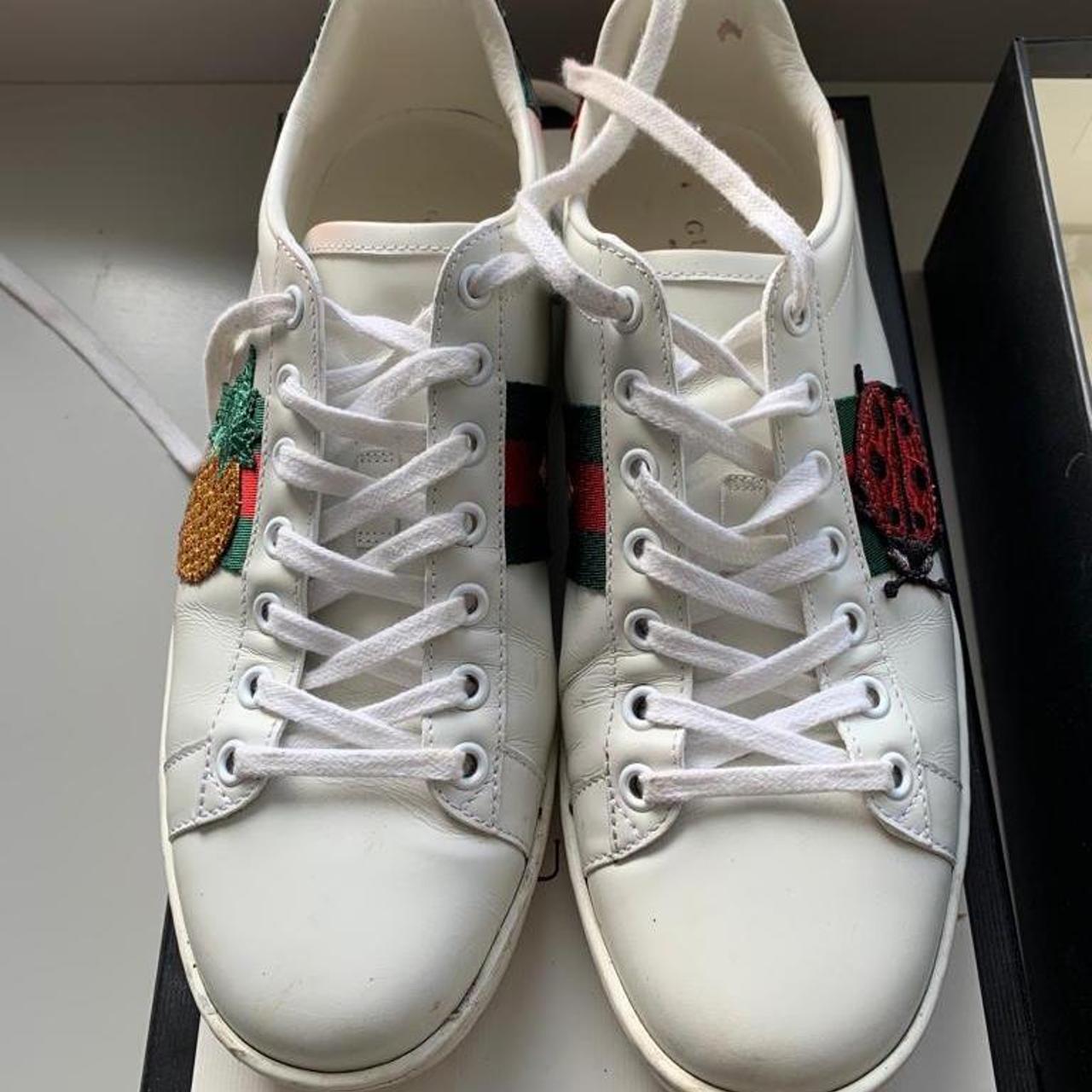 Gucci sale ladybird trainers