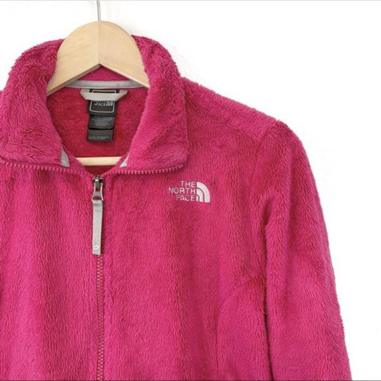 hot pink osito north face jacket
