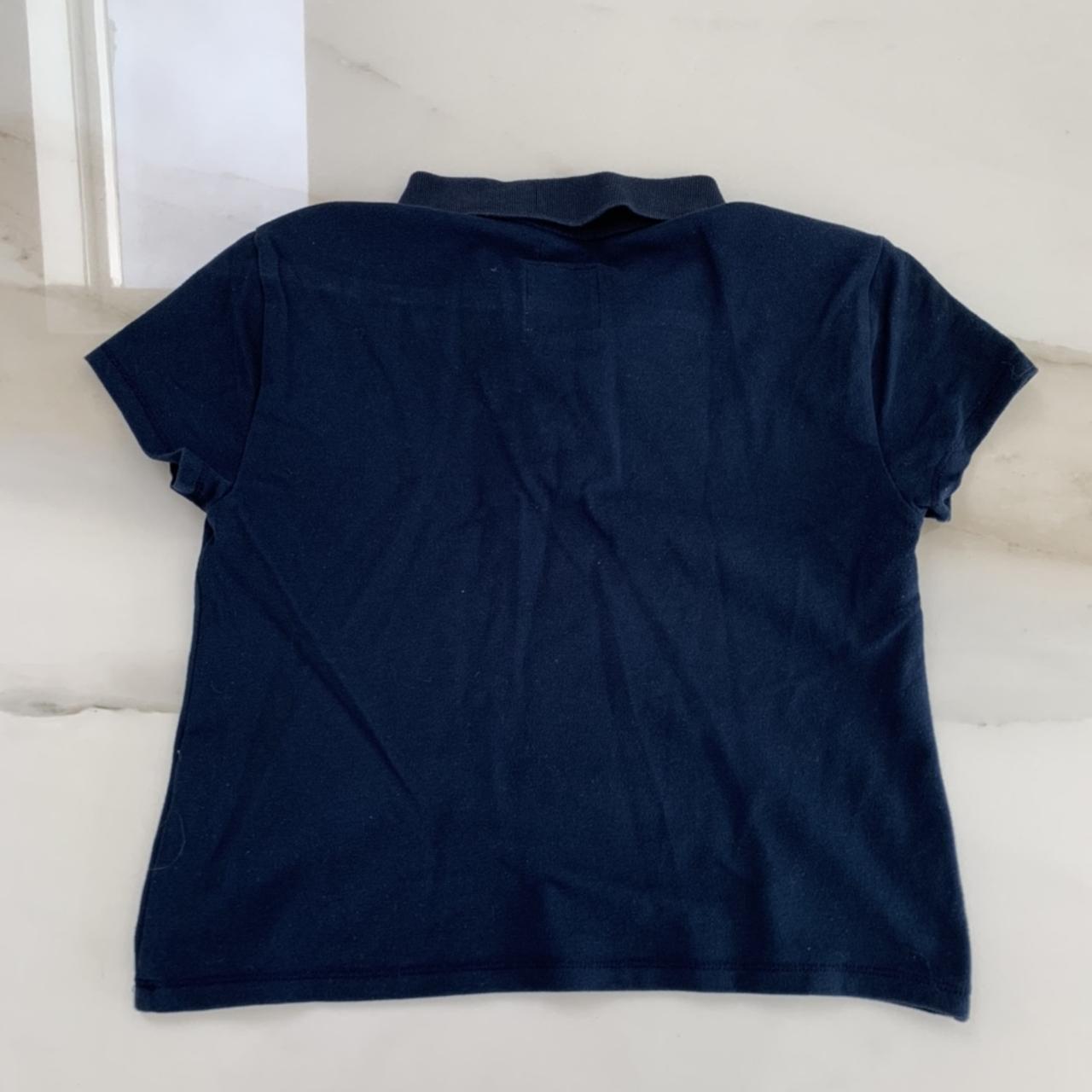 Hollister crop polo Size XL #hollister #croptop - Depop