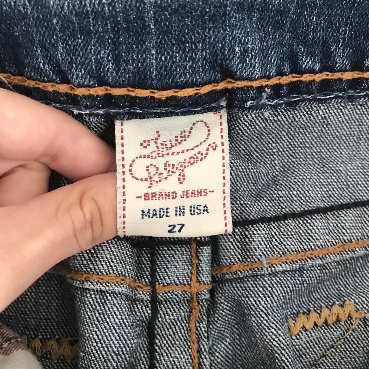 💋 True Religion Denim Mini Skirt 💋 Size:... - Depop