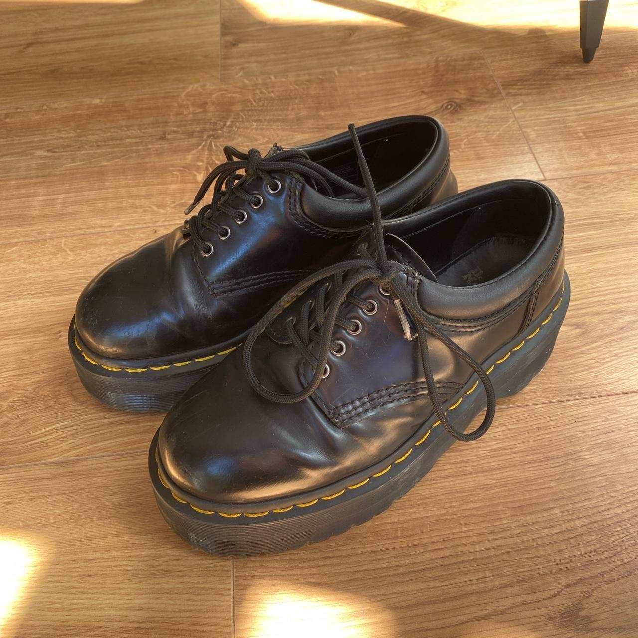 Doc marten quad 8053 platform shoes! Rare in this... - Depop