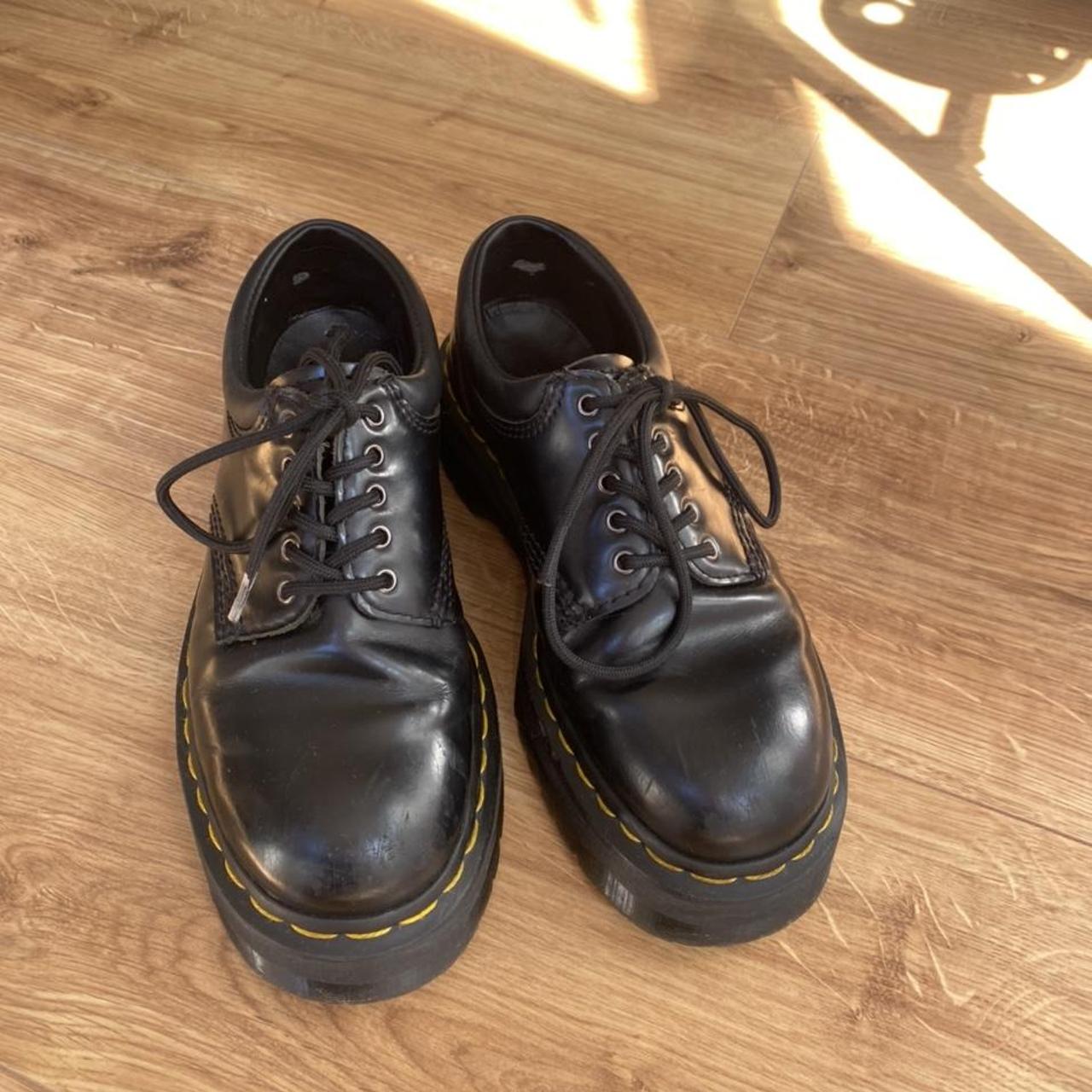 Doc marten quad 8053 platform shoes! Rare in this... - Depop