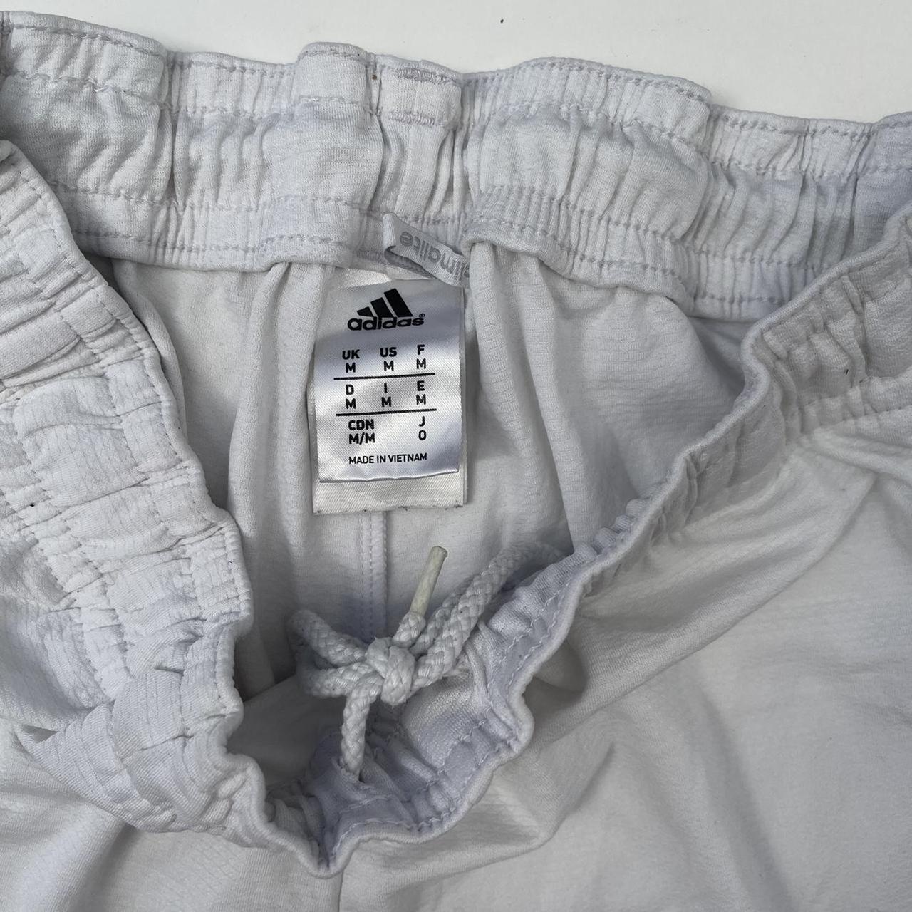 Adidas Men's White Shorts Depop