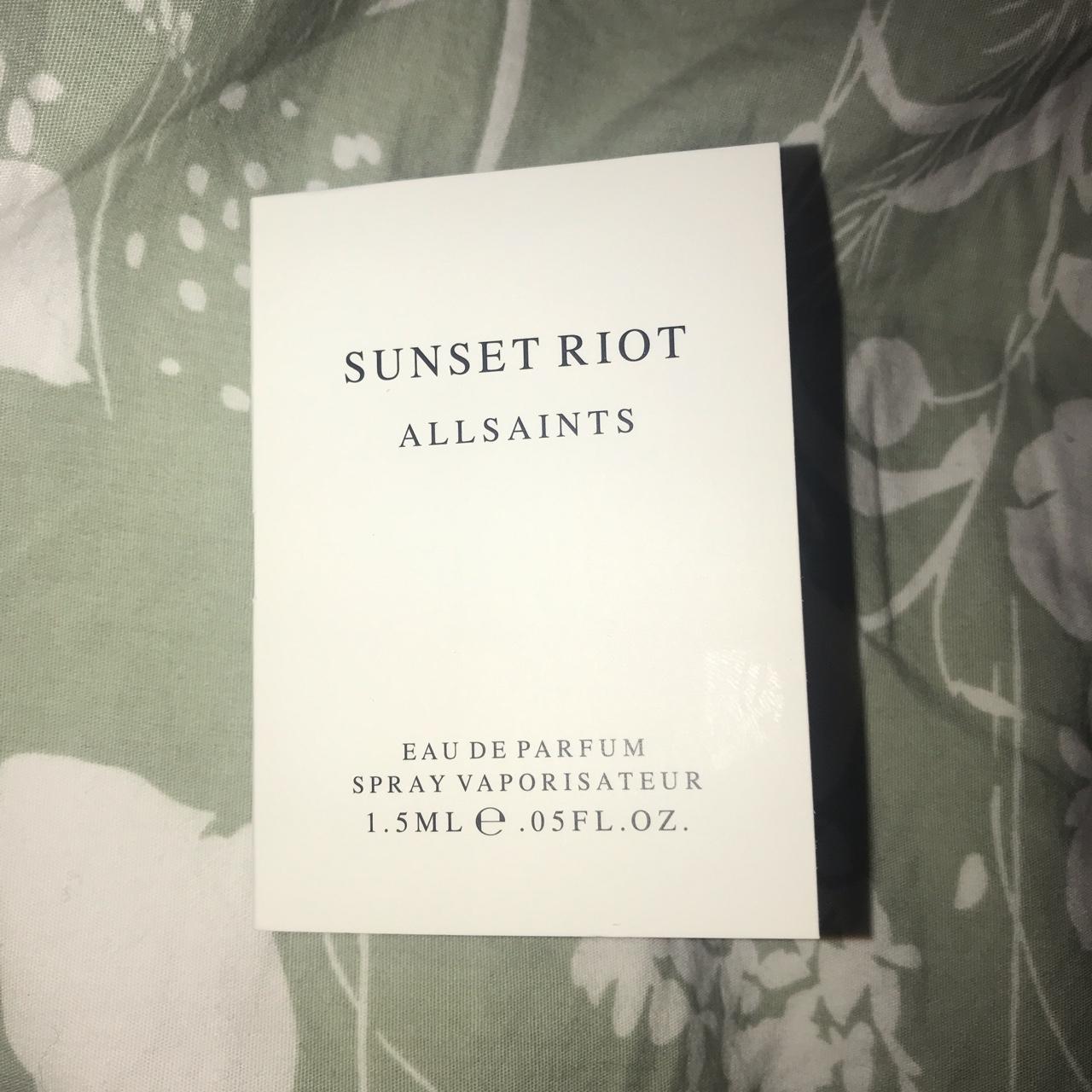 AllSaints Sunset riot Unisex Perfume sample new... - Depop