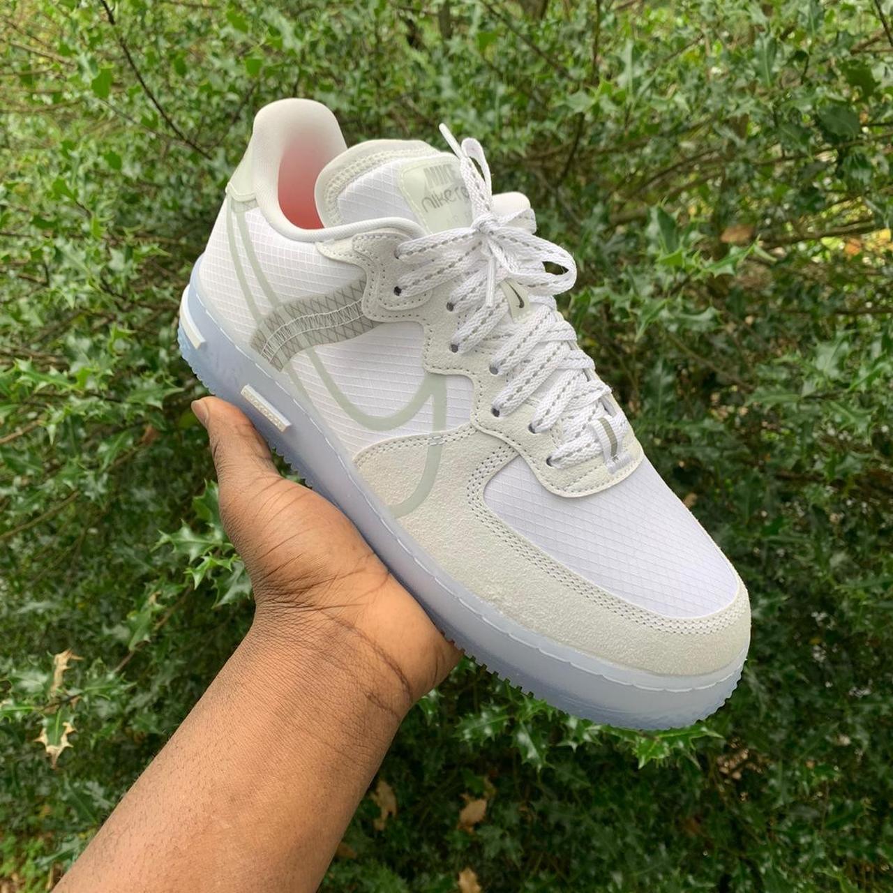 Nike Air Force 1 React QS 'White Ice