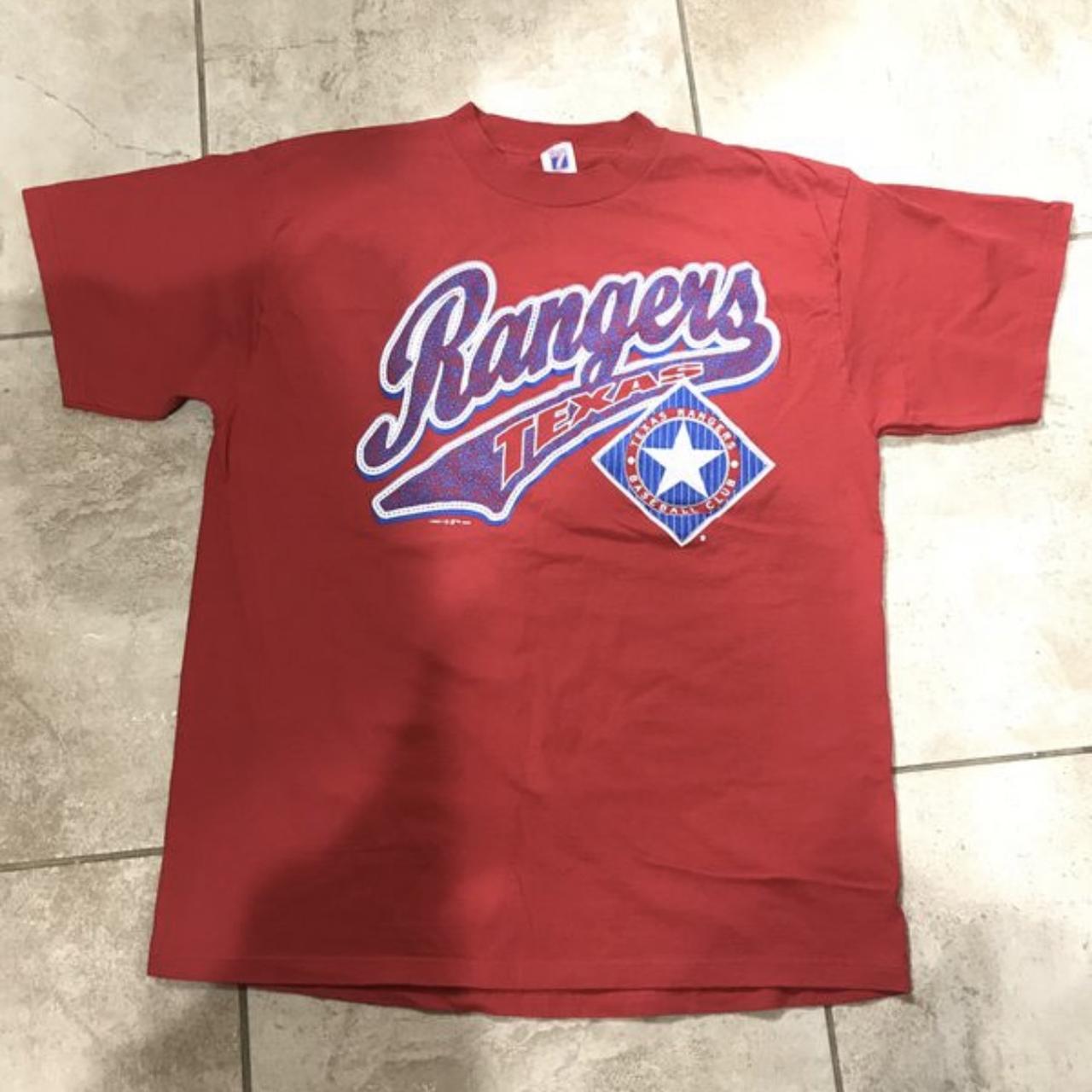 Vintage 1998 Texas Rangers Shirt Lee tag - Size XL - Depop