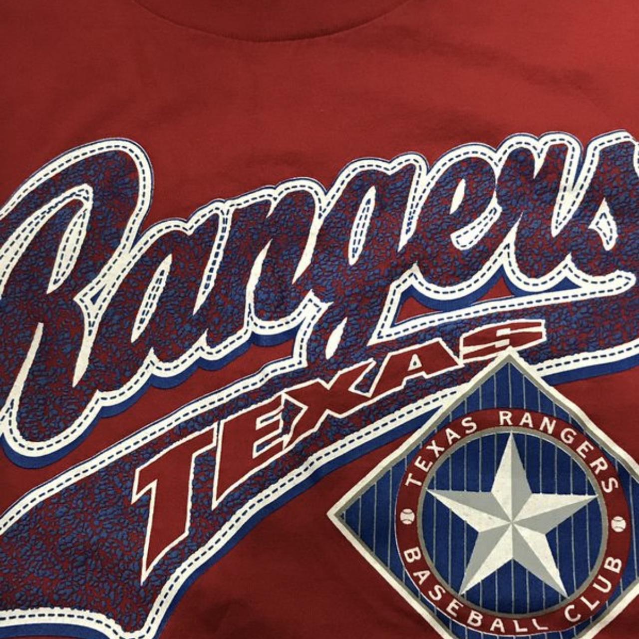 Vintage 1998 Texas Rangers Shirt Lee tag - Size XL - Depop