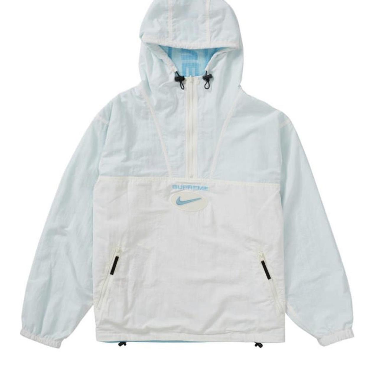 supreme x nike leather anorak