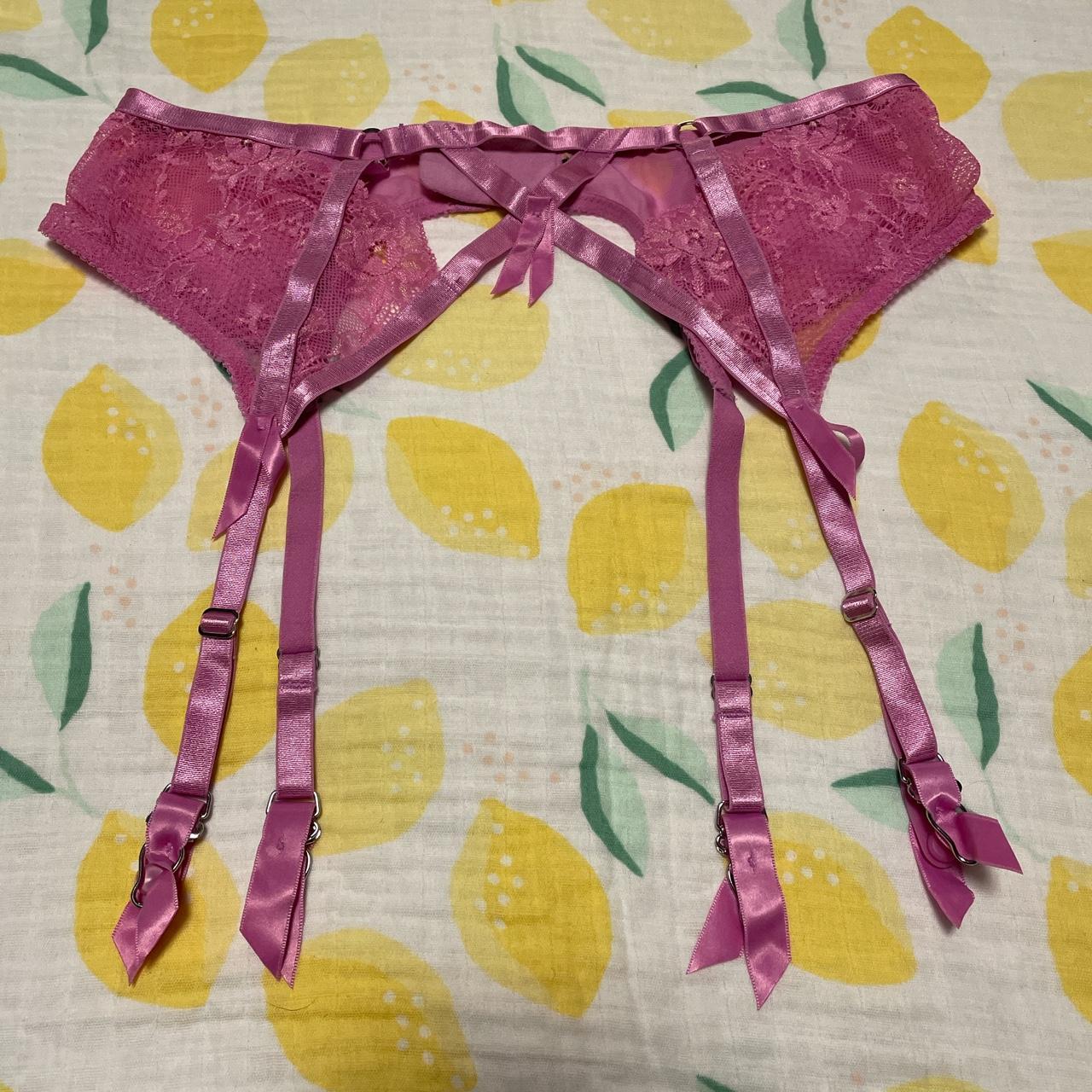 Dita Von Teese Women's Pink Underwear Depop